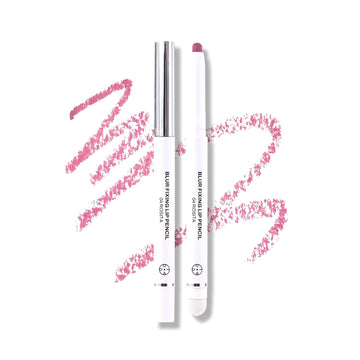 Blur Fixing Lip Pencil - Soft Creamy Texture Lip Liner with Built-in Sponge Tip, Highly Pigmented, Long-Lasting, Smudge-Proof, Smooth & Precise Application, Multipurpose - 04 ROSITA