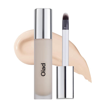Cover Perfecting Mirror-Brushed Concealer - Natural Coverage, Radiant Finish, Crease-free & Long-lasting, Moisturizing Skin, Multi-Use, Korean Makeup, All Skin Types - H13Y Ivory Light