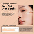 Cover Perfecting Mirror-Brushed Concealer - Natural Coverage, Radiant Finish, Crease-free & Long-lasting, Moisturizing Skin, Multi-Use, Korean Makeup, All Skin Types - H13Y Ivory Light