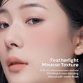 Silverpulse Moussecream Lip & Cheek – Primer-Infused Liquid Matte Blush, Flawless & Long-Lasting Natural Flush, Multi-Use Tinted Blush & Buildable Color, Lightweight – 07 Apri Sun
