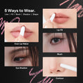 Blur Fixing Lip Pencil - Soft Creamy Texture Lip Liner with Built-in Sponge Tip, Highly Pigmented, Long-Lasting, Smudge-Proof, Smooth & Precise Application, Multipurpose - 04 ROSITA