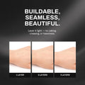 Pore Perfecting Mirror-Moon Cushion Foundation | Lightweight Yet Flawless Coverage, Natural Dewy Finish | Long-Lasting Color & Buildable Formula, Korean Makeup, All Skin Types (01 PORCELAIN)